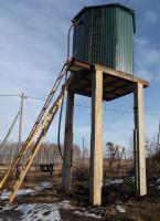 После ремонта водонапорной башни